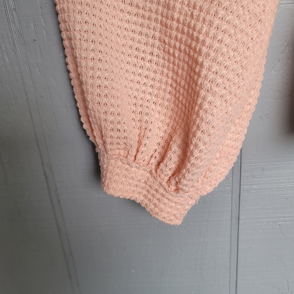 POL Women's 100% Cotton Gauzy Style Button-Front Loose Fit Top. Size: S - Picture 7 of 7